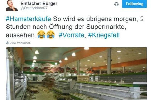 آلمانی ها به سرعت در شبکه های اجتماعی واکنش نشان دادند