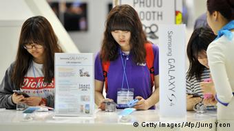 کاربران گوشی‌های هوشمند در کره جنوبی