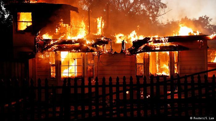آتش‌سوزی جنگل‌‌های کالیفرنیا
