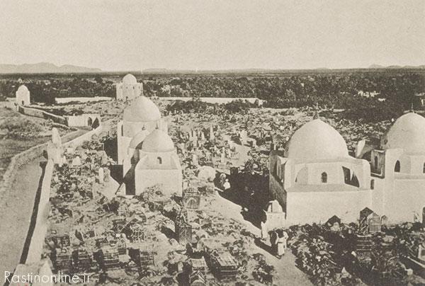 دو تصویر نایاب از قبرستان بقیع پیش از تخریب