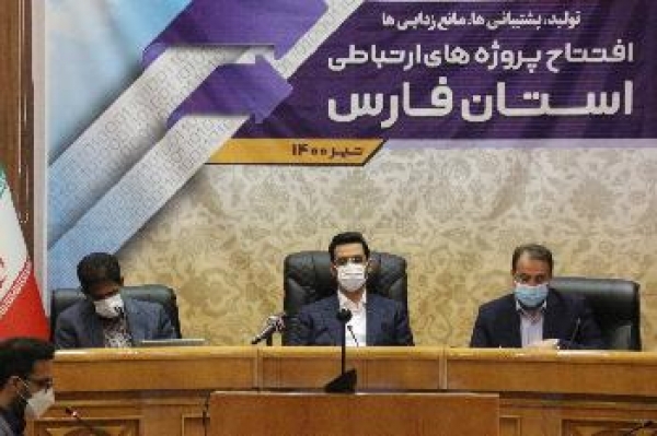 افتتاح پروژه های همراه اول و ایرانسل در فارس