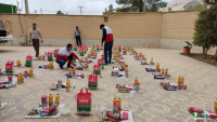 توزیع ۳۲۱۰  بسته حمایتی طی پویش" هلال رحمت" در فارس