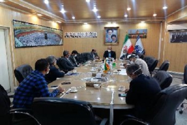 جلسه بررسی مشکلات ارتباطی شهرستان کازرون در مخابرات منطقه فارس