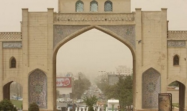 ناسالم بودن هوای شیراز /احتمال افزایش تراکم گرد و غبار