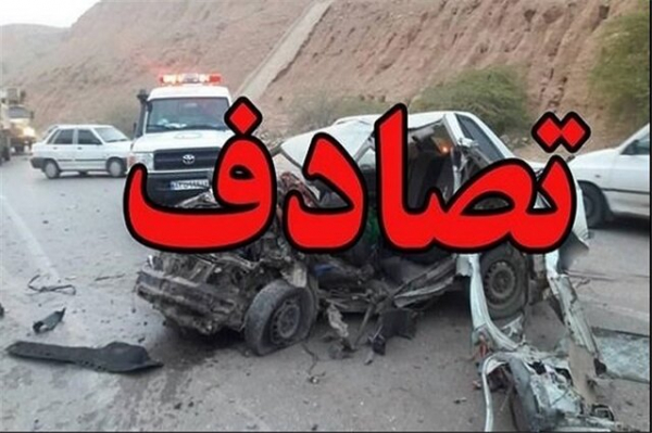 تصادف در فارس ۲ کشته و ۶زخمی بر جای گذاشت