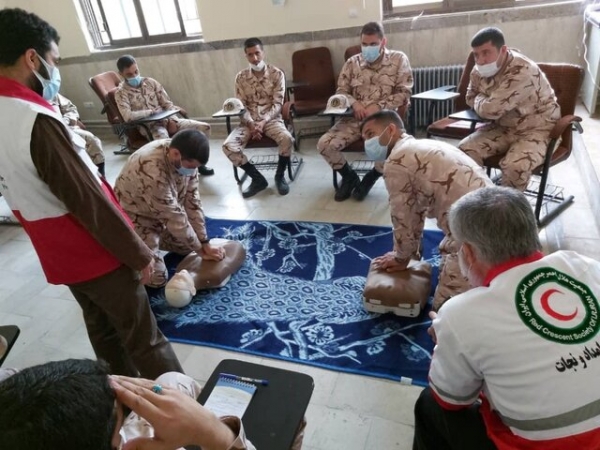 ارائه آموزش‌های امدادی به ۲۷ هزار سرباز در فارس